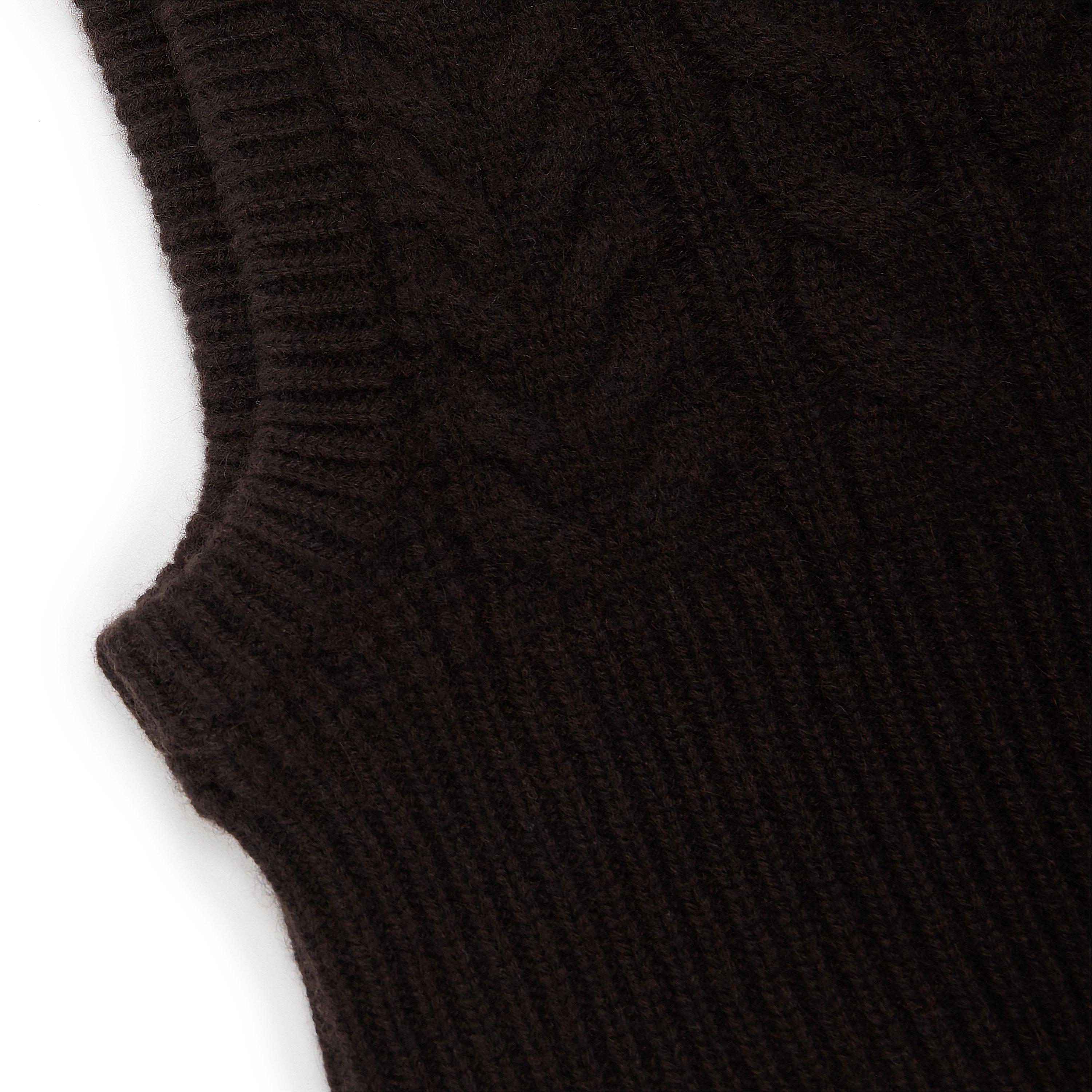DARK BROWN - Lisa Yang - Ylda Balaclava - 3