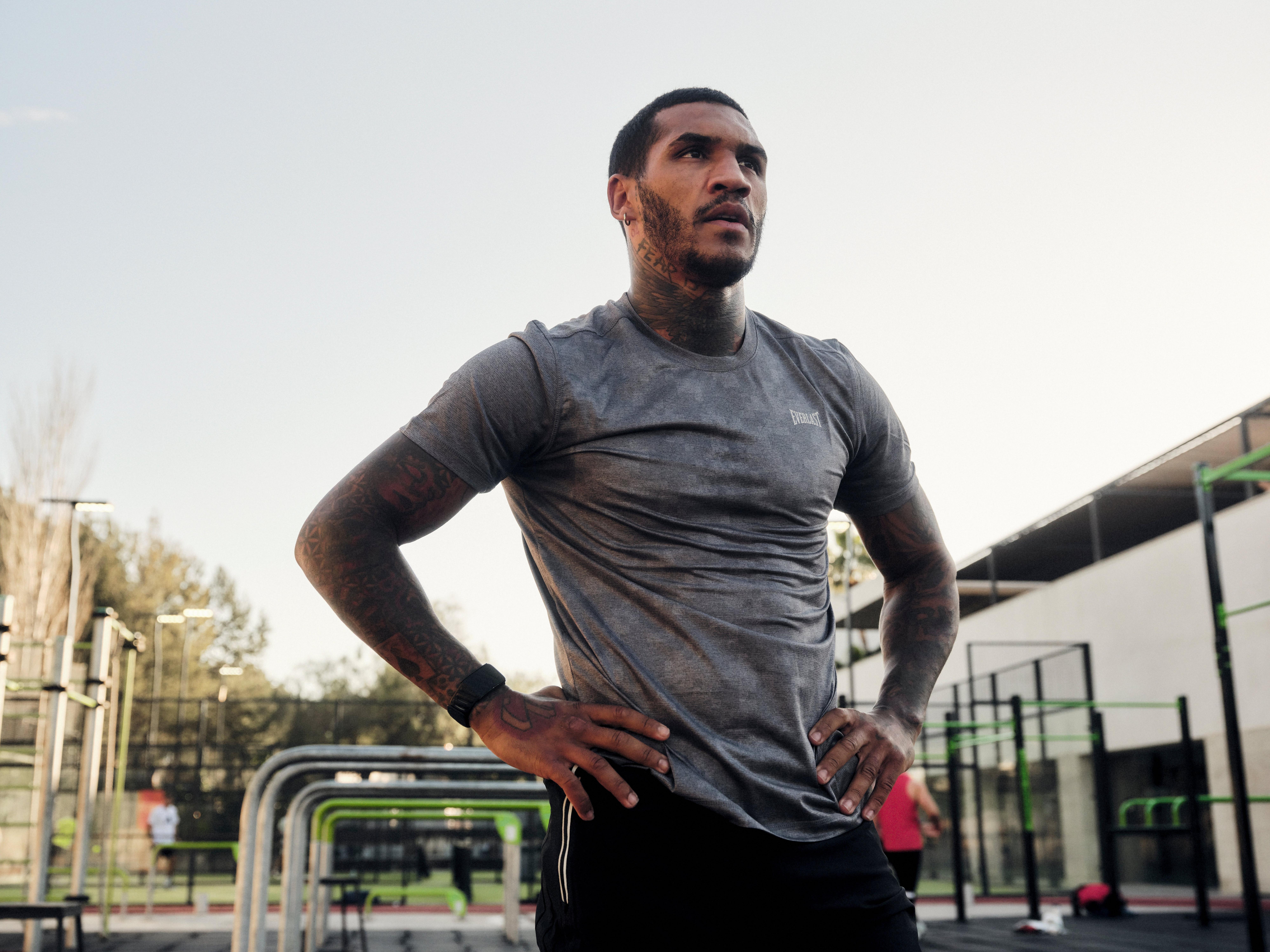 Training session with Conor Benn