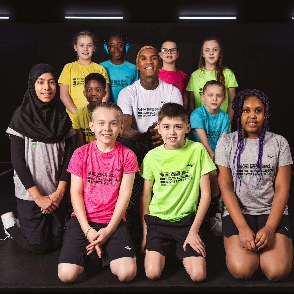 Conor Benn Steps Into The Ring As The Face Of Youth Sport Trust's National School Sports Week 2026