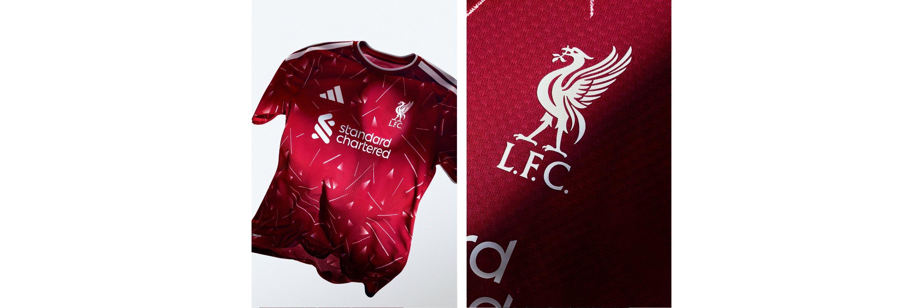 Images of the 2026 / 2027 Premier League Liverpool Kit