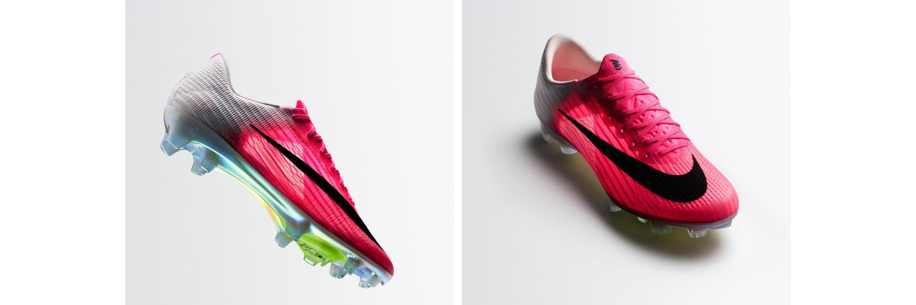 A comparison image of the vapor 17s VS the Nike Superfly 11s