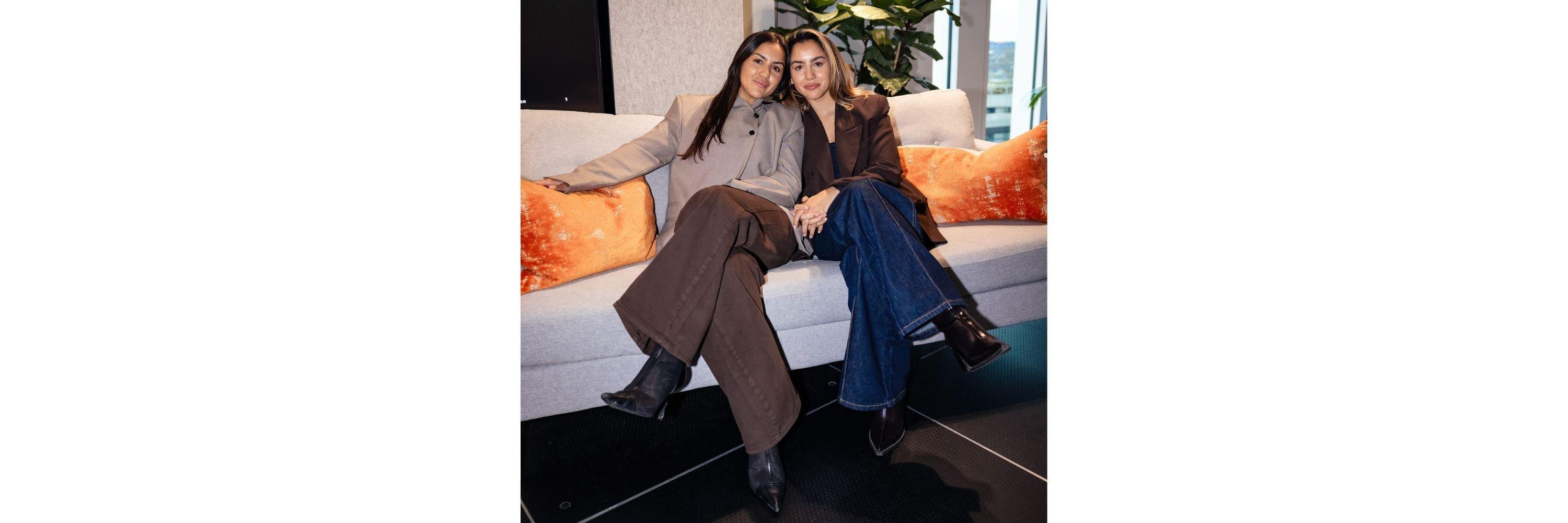 An image of Rosie and Mollie Kmita