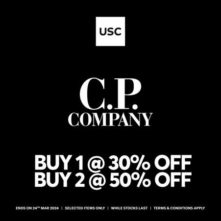 CP Company Apparel Sale