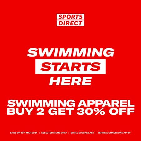 Swimming Apparel - Buy 2 Get Extra 30% Off
