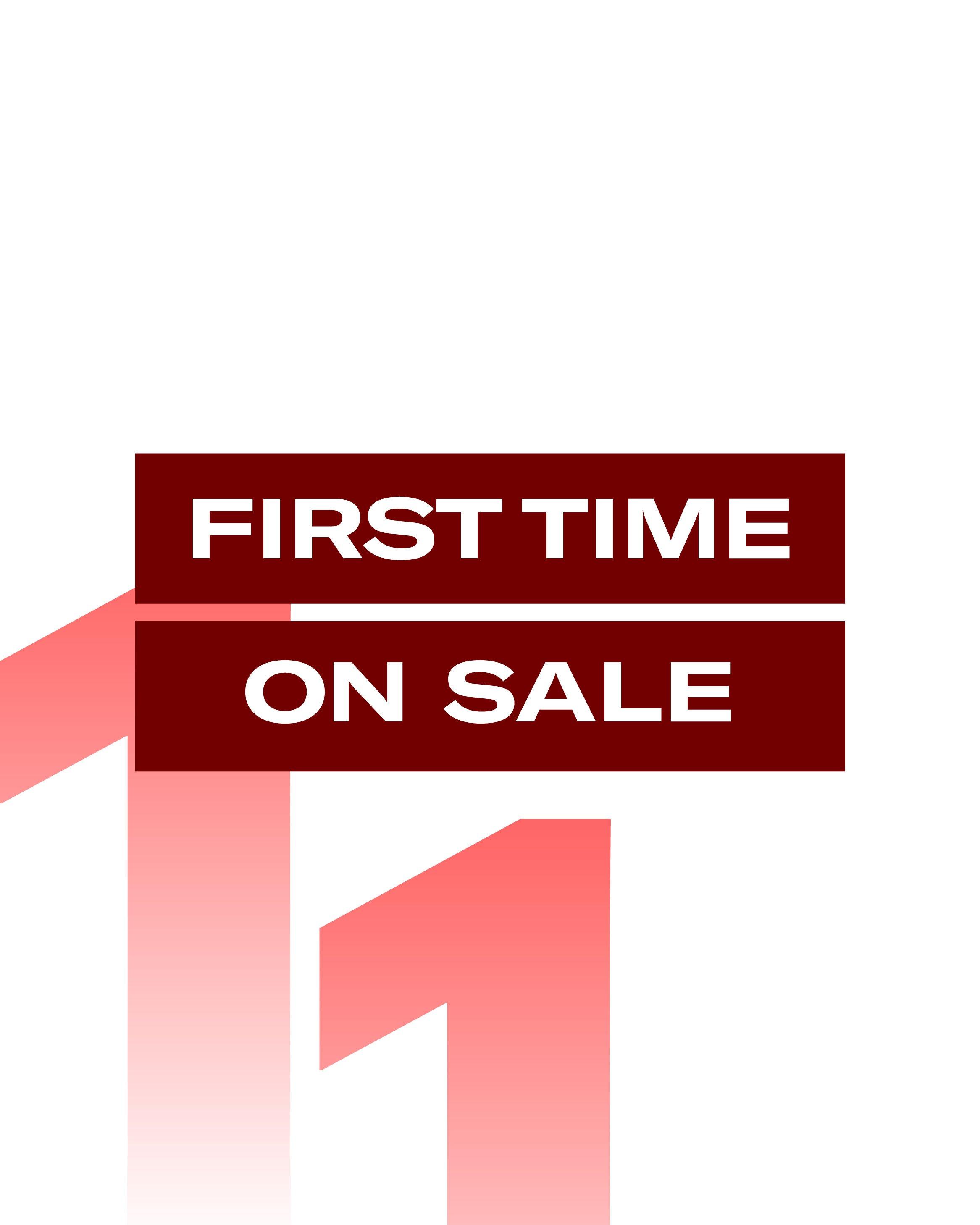 First Time on Sale