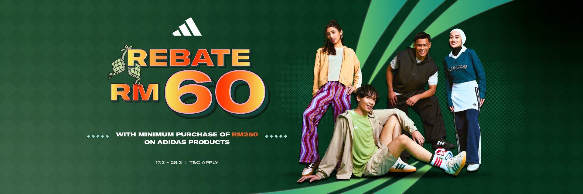 Adidas Rebate RM60