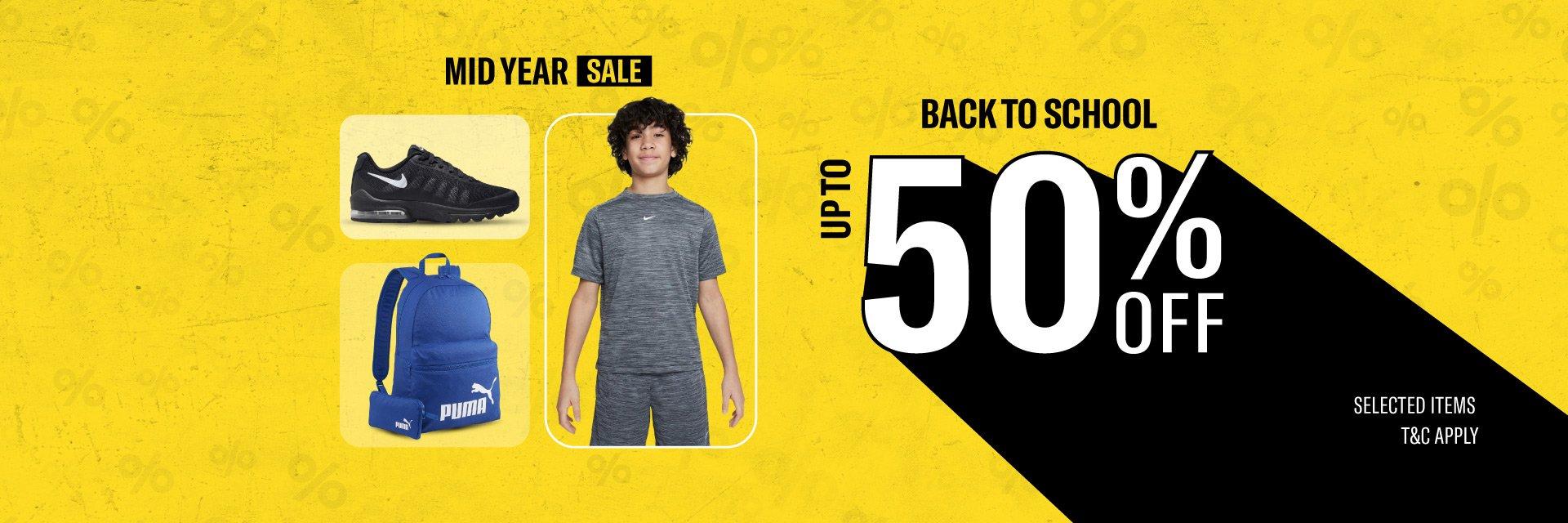 Mid Year Sale Back To School