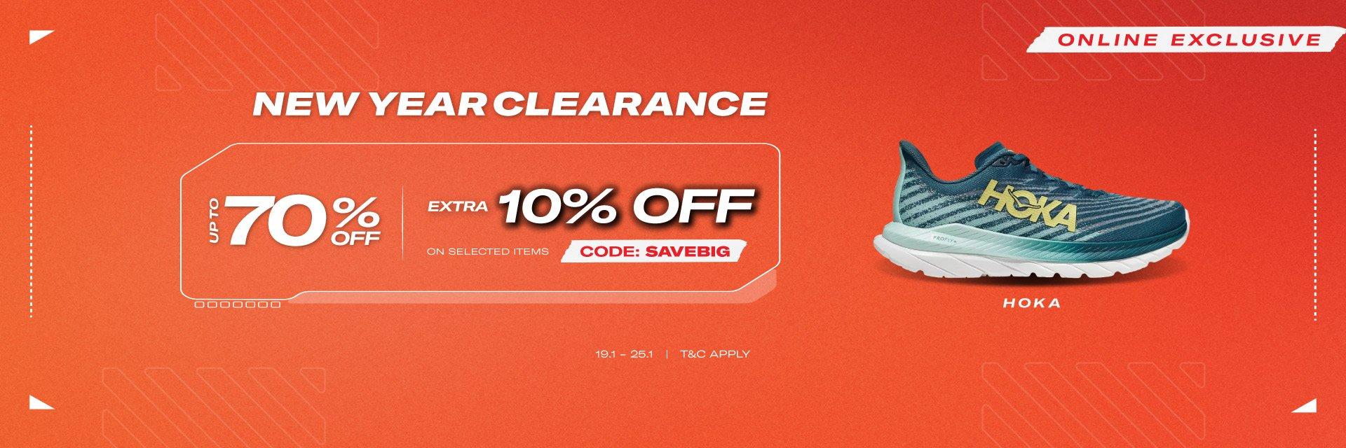 New Year Clearance