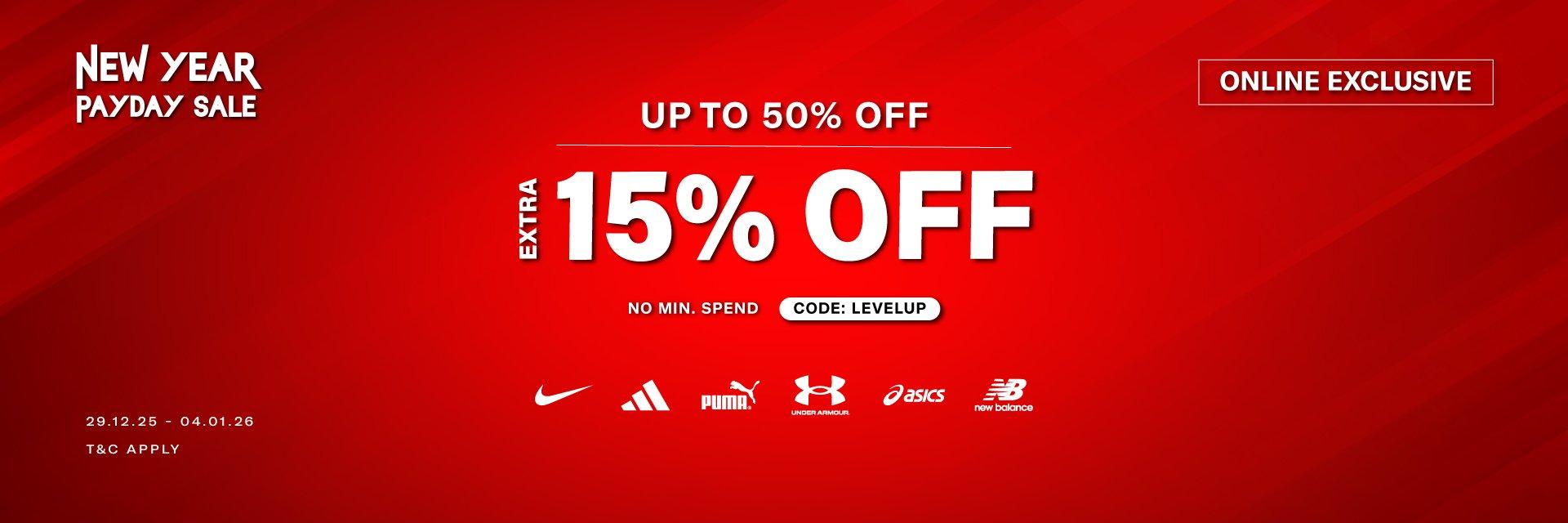 Year End Sale Extra 15%