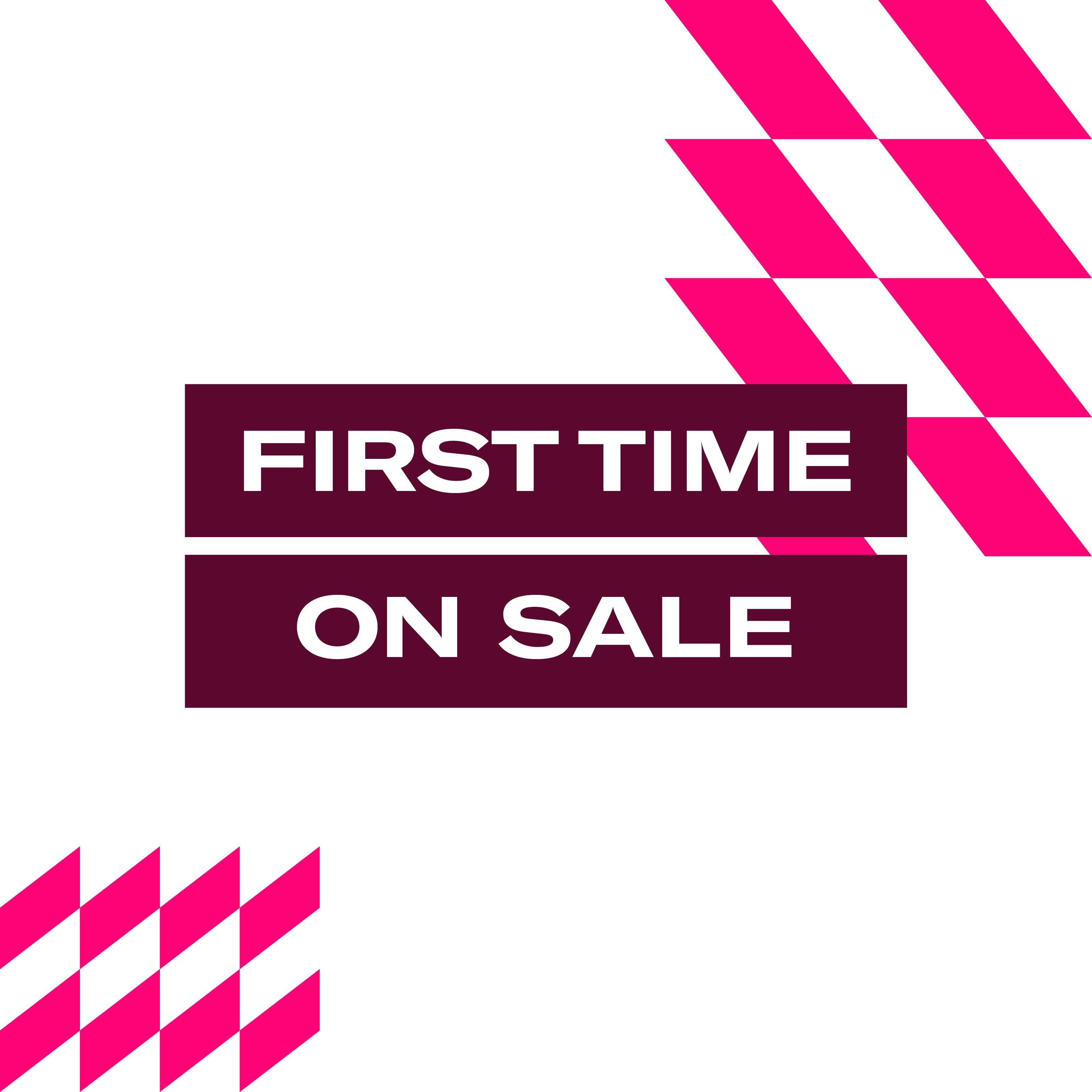 First Time on Sale!