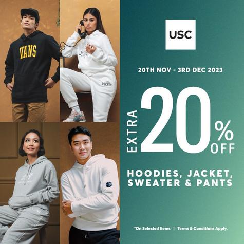 Sweater & Pants Extra 20% Off