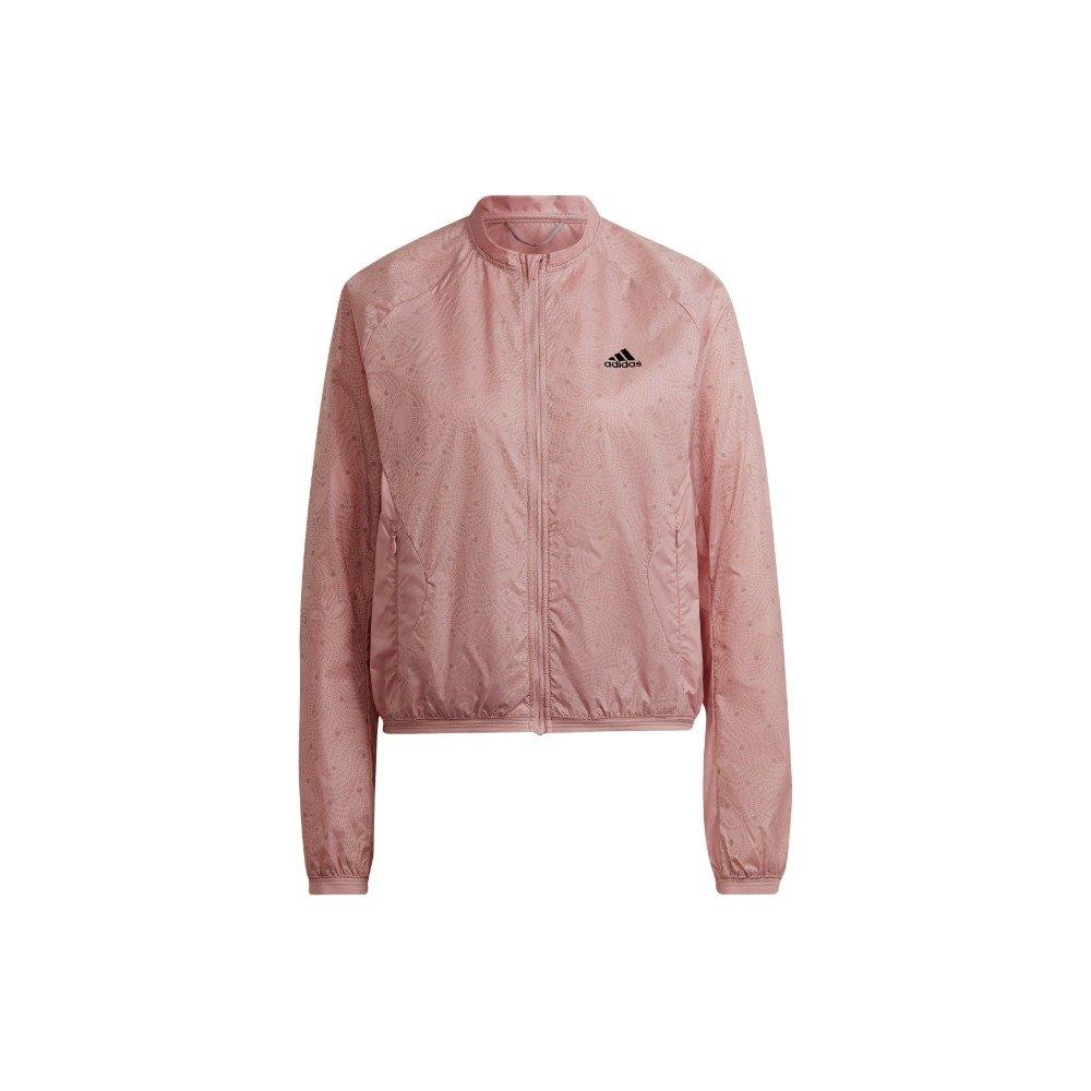 adidas Water Resistant Long Sleeve Performance Running Jacket