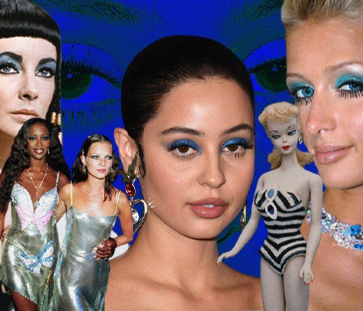 FLANNELS THINKS: OUR ENDURING OBSESSION WITH BLUE EYESHADOW