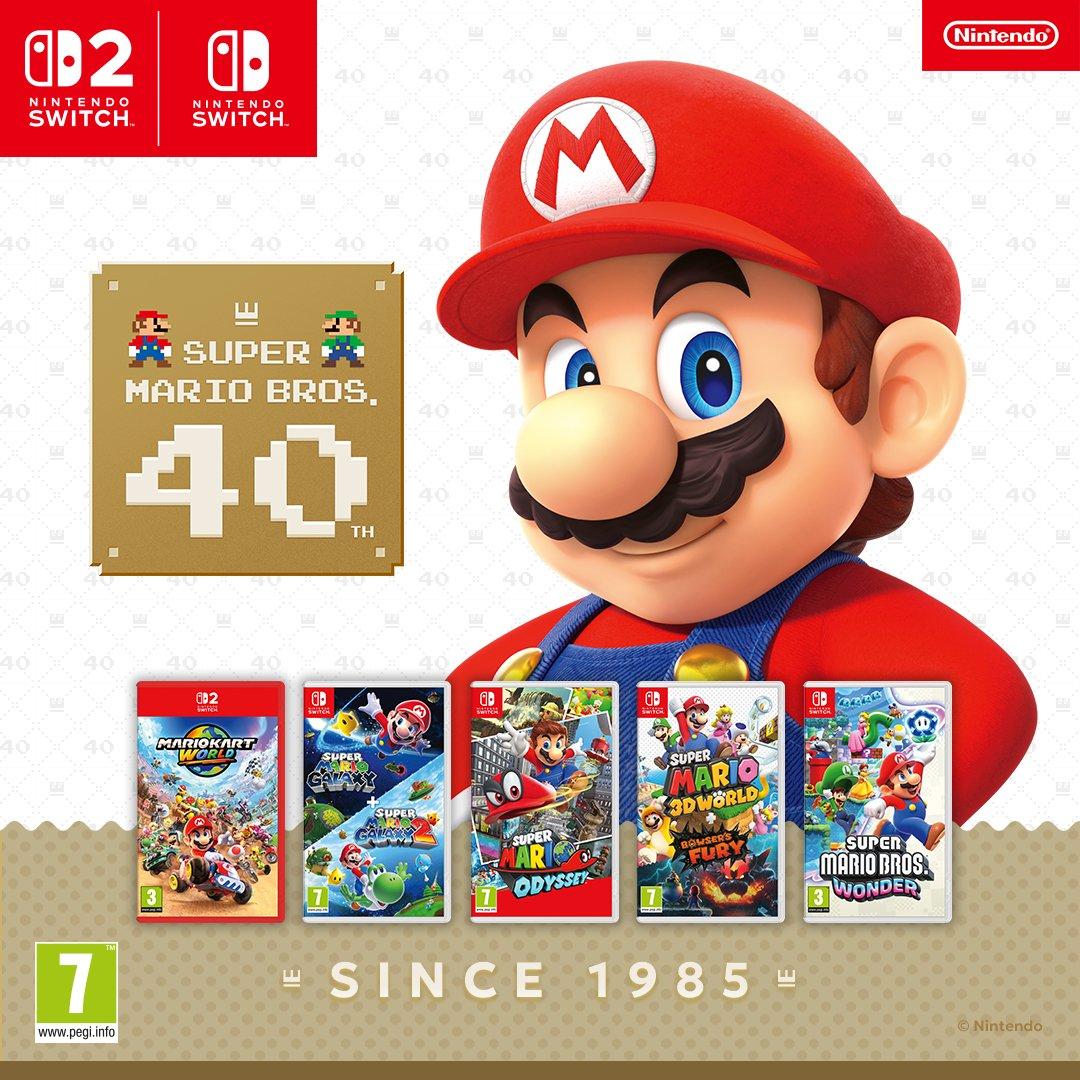 Mario 40th Anniversary