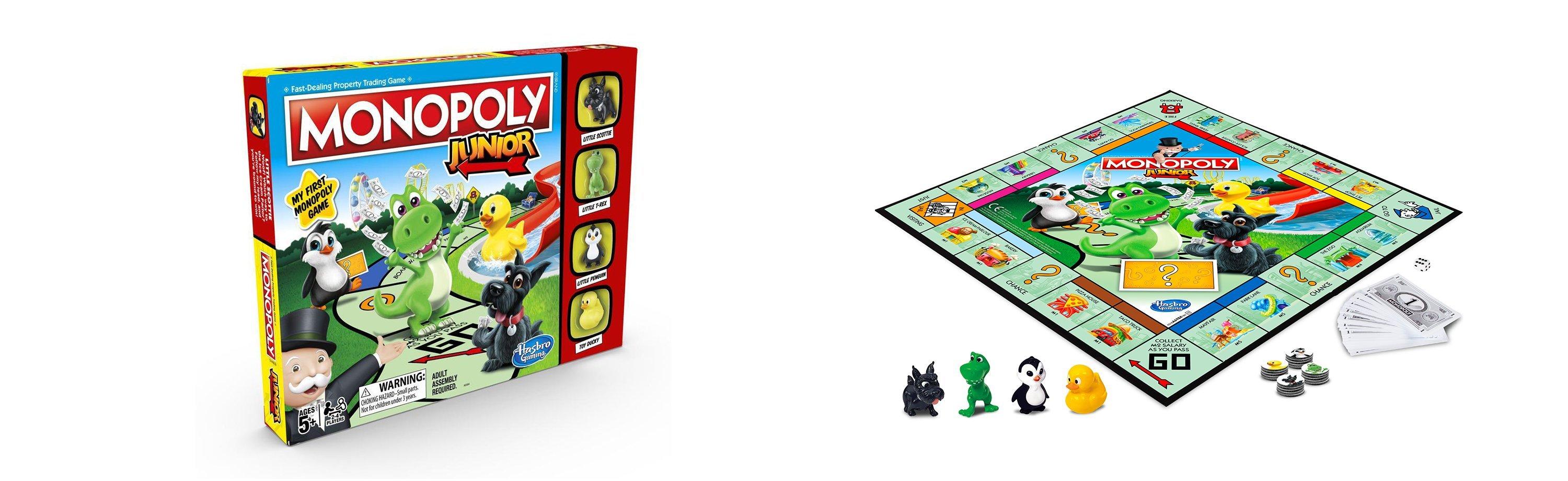 The Monopoly Junior Game, Monopoly made for kids.