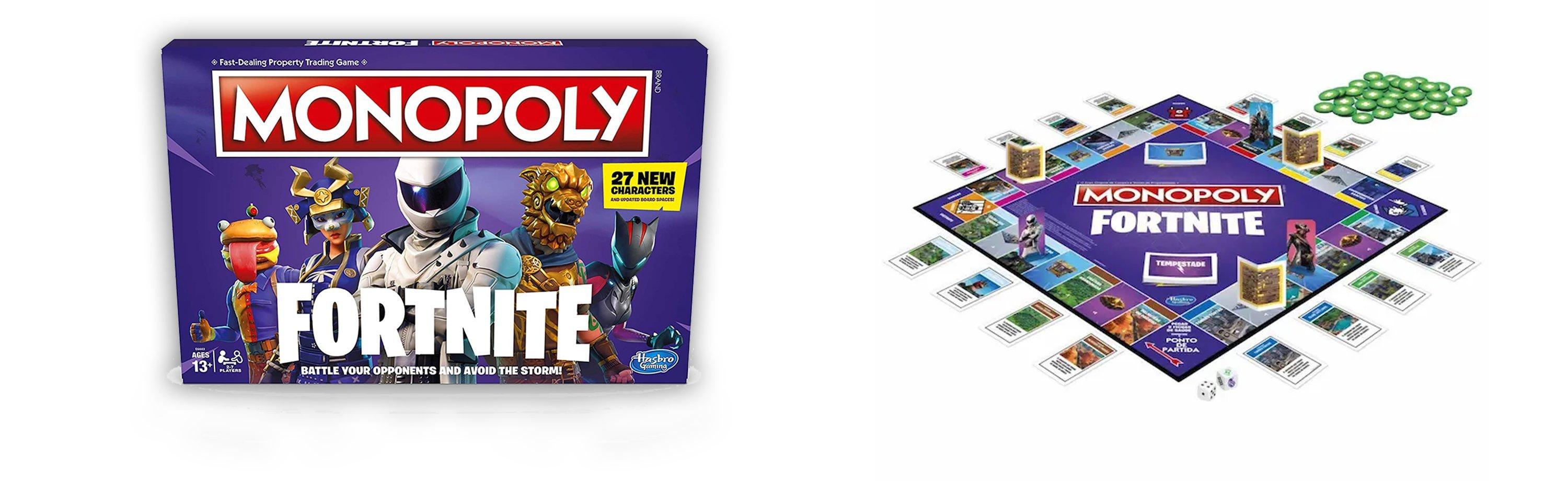 Monopoly Fortnite Edition - Battle your opponents and avoid the storm!