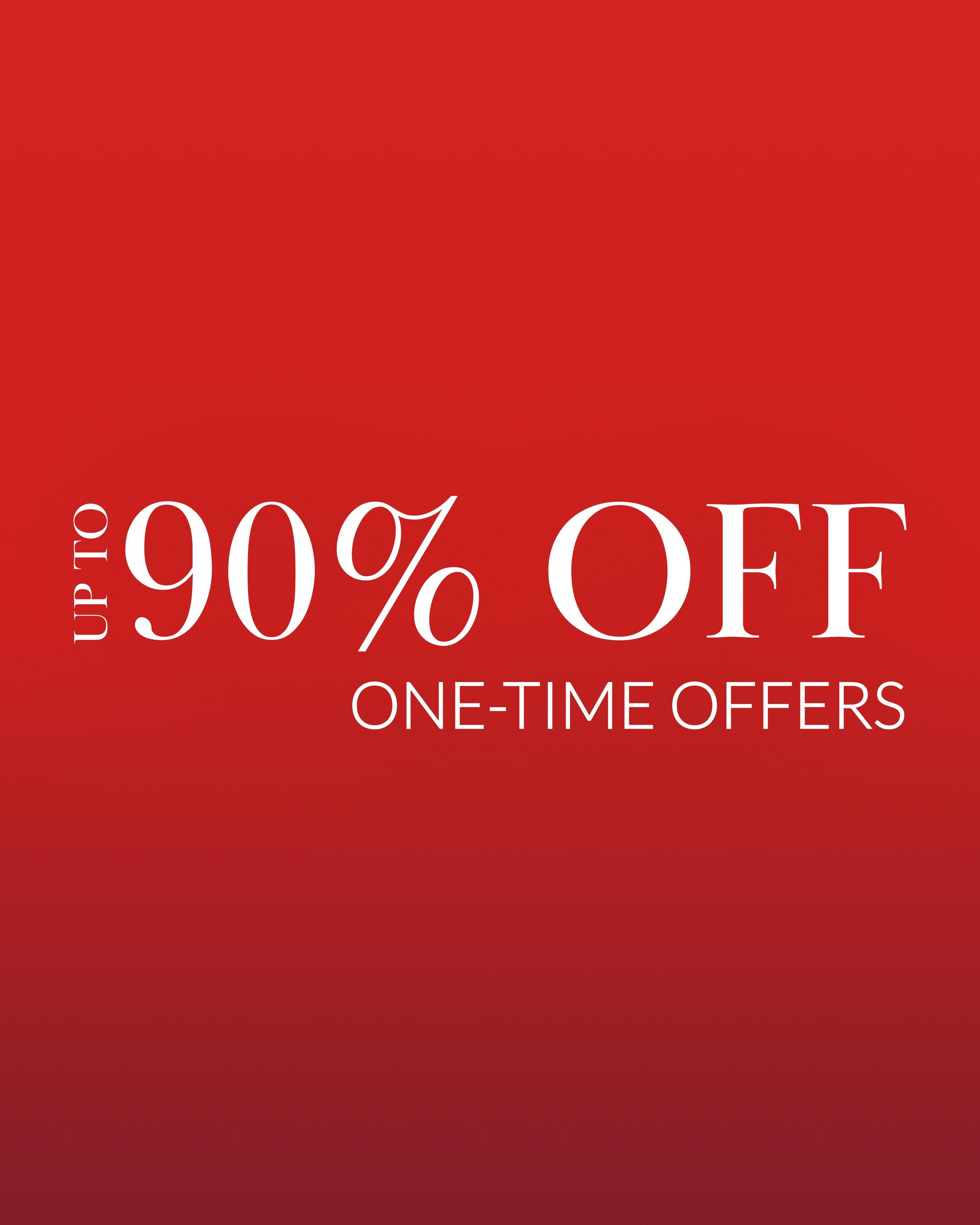  One-Time Offers