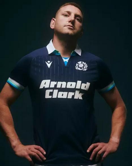 Maillot domicile Écosse 2025