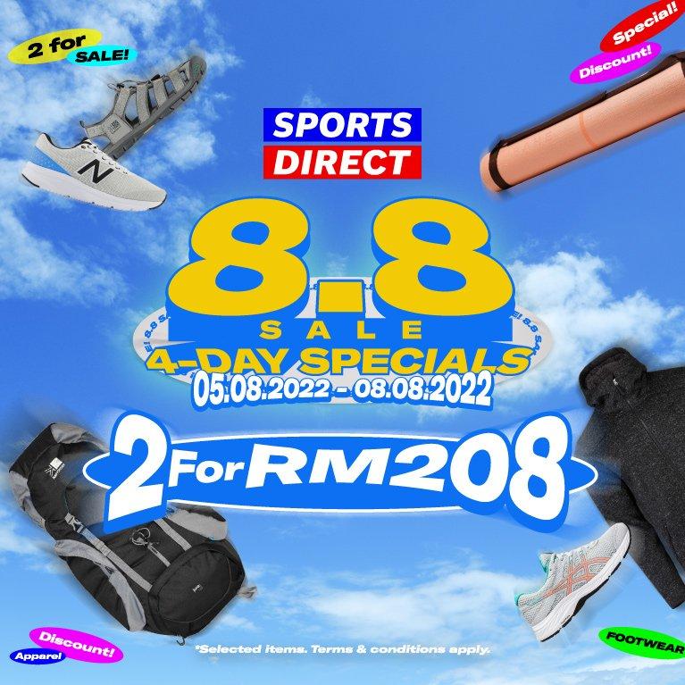 8.8 SALE 2 FOR RM208 | SHOP NOW
