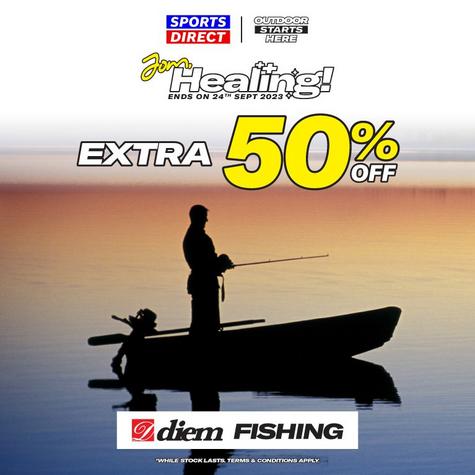 FISHING ITEMS 50% | SHOP NOW