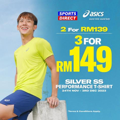 Asics 2 For RM139 or 3 For RM149