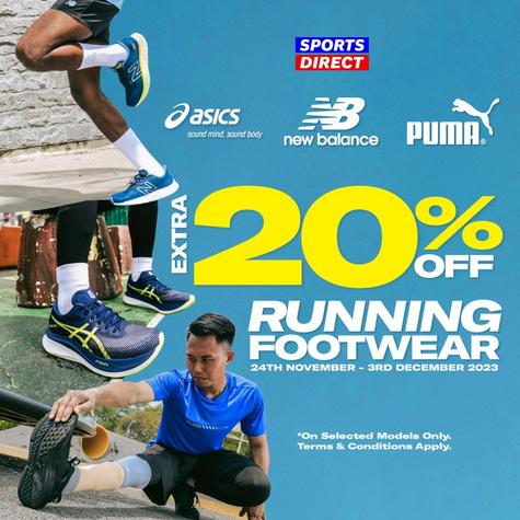 Running Footwear Extra 20% Off