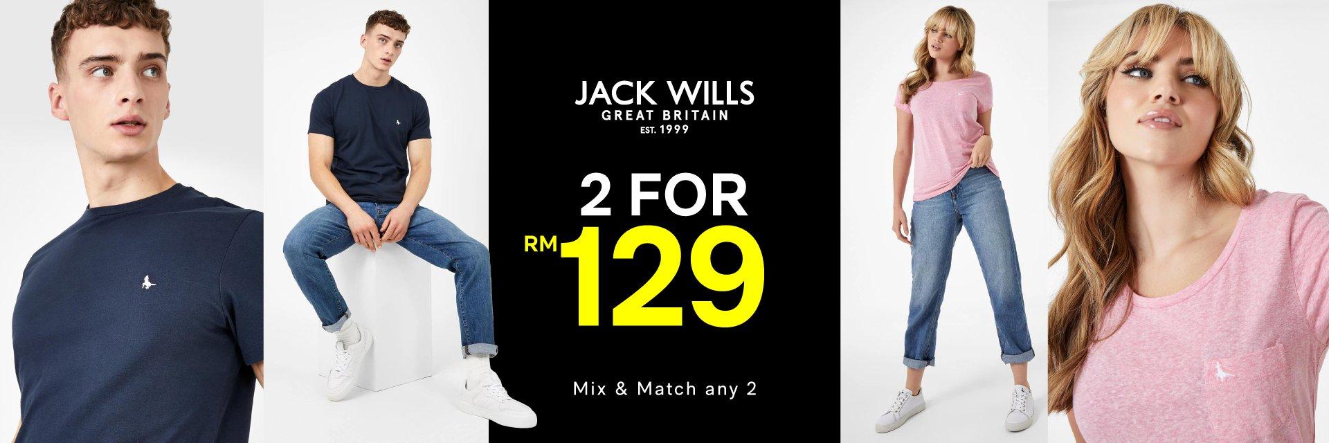 Jack Wills 2 For