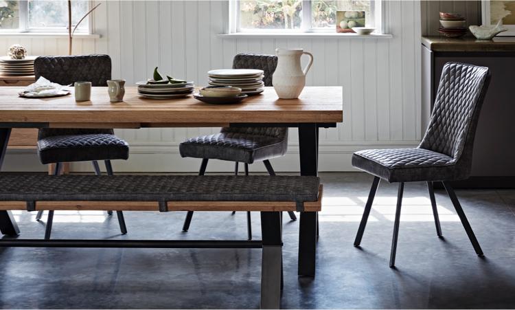 Scandinavian dining set furniture