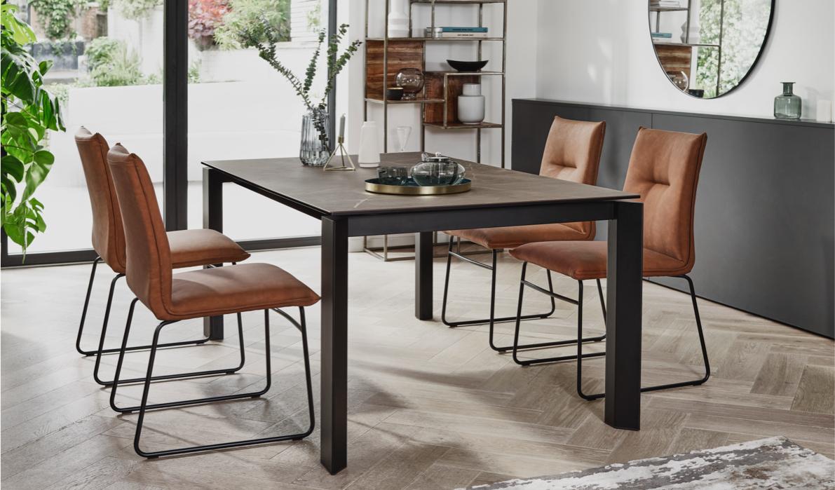 Modern table best sale and chairs