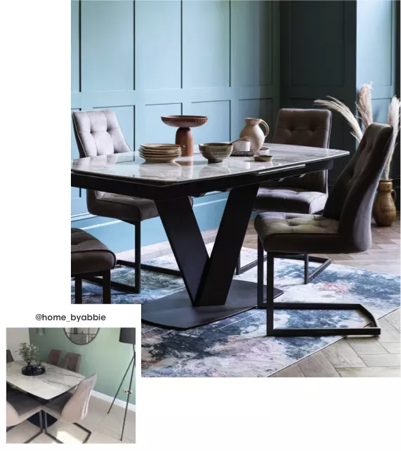 modern dining room tables and chairs