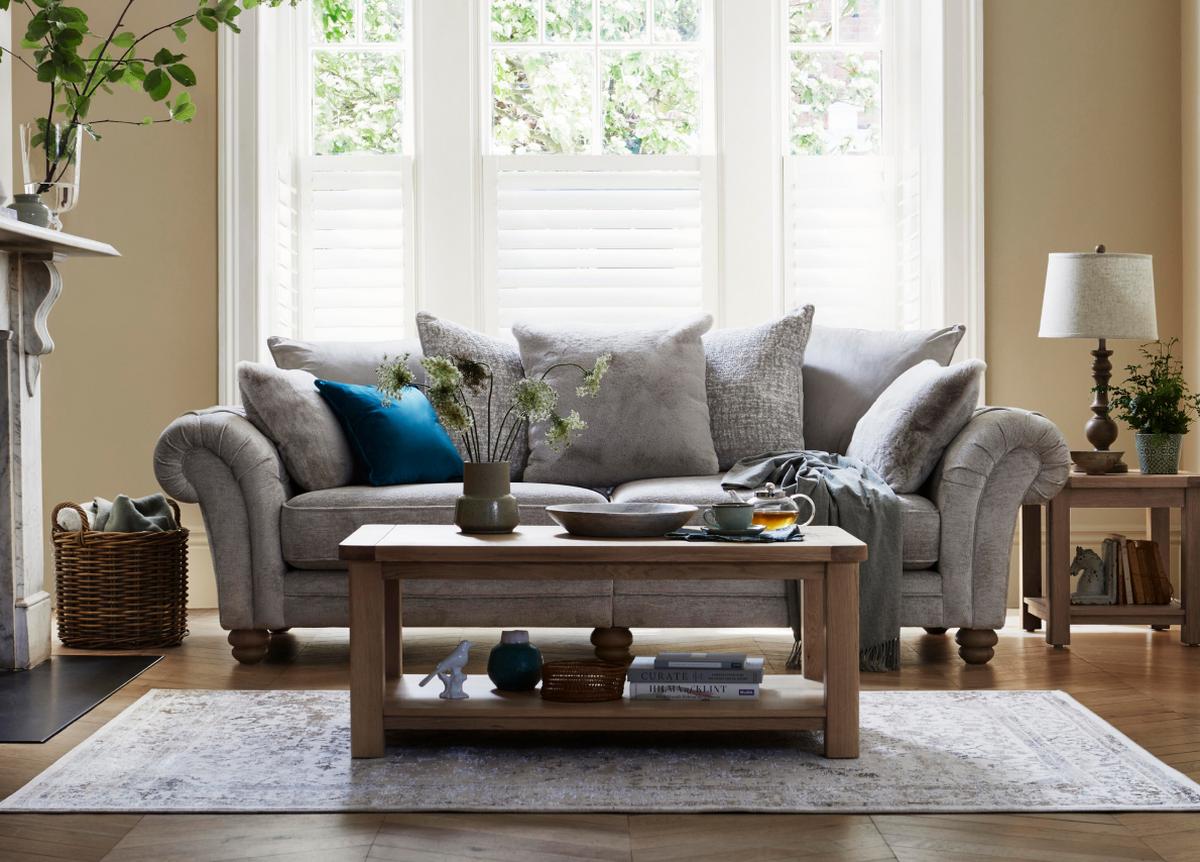 Ideal Home Cotswold 4 Seater Scatter Back Sofa