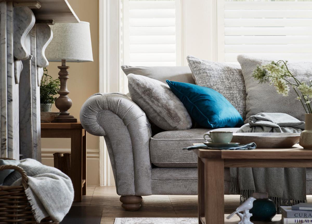 Ideal Home Cotswold 4 Seater Scatter Back Sofa
