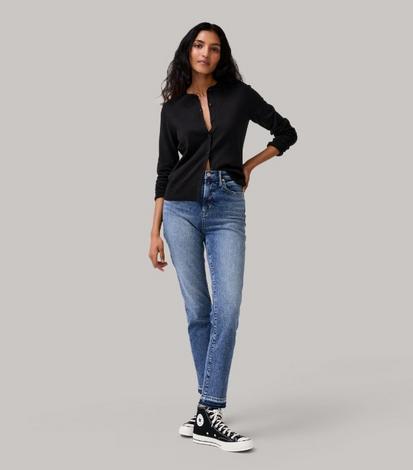 Low Rise Stride Wide-Leg Jeans with Washwell