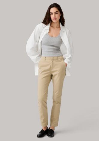 Mid Rise Classic Straight Corduroy Pants