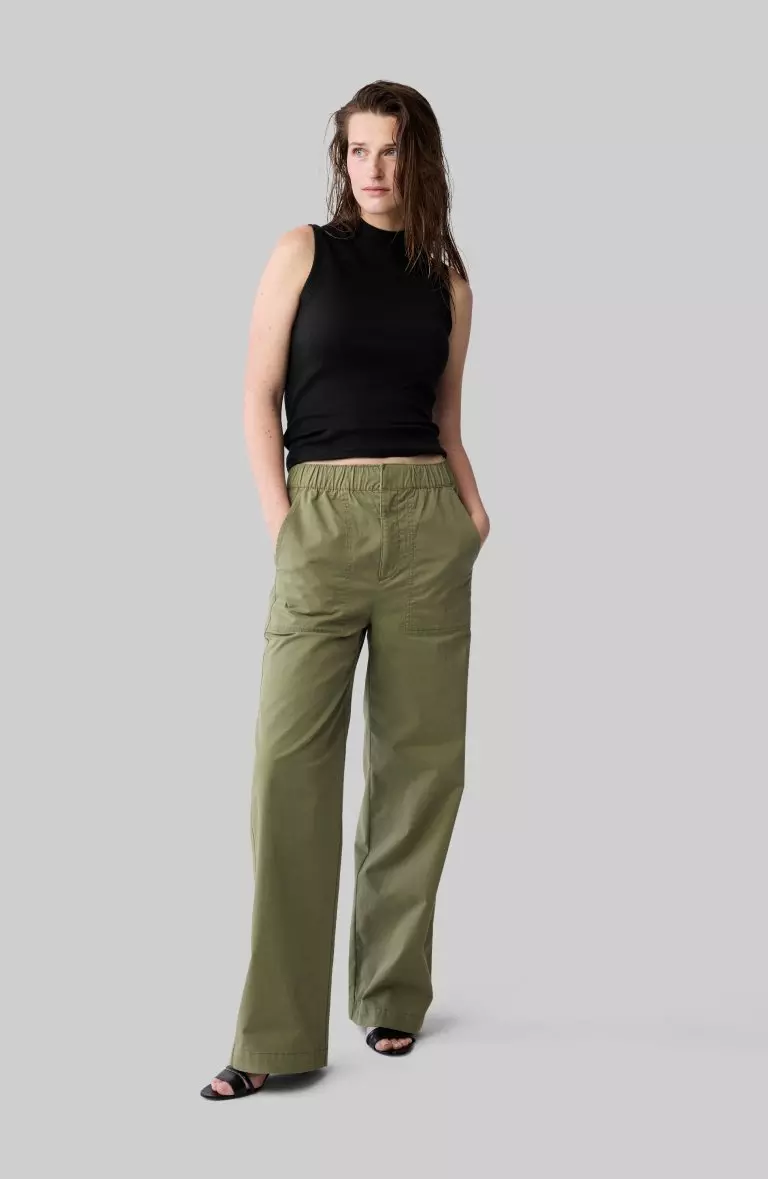 Gap factory wide leg pants online