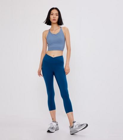 Capreze Workout Yoga Tops for Women Crop Top Compression Long