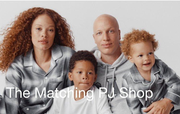 gap matching holiday pajamas