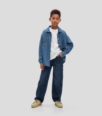 Korean Letter Break Out Print Boys Jeans For Boys Loose Denim Jogger Pants  For Spring And Fall Toddler Clothing 210622 From Cong05, $17.65