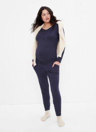GAP Maternity Red and Navy Striped Dress – Mother Dragon