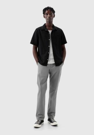 Gap Men's Slim Fit 5 Pocket Pant Limestone Size 32W X 30L Stretch Twill