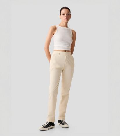 Mid Rise Satin Wide-Leg Cargo Pants