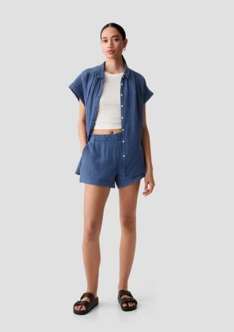 Buy Gap Ribbed Pyjama Shorts from the Gap online shop