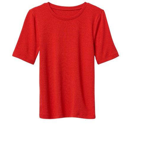 red t-shirt