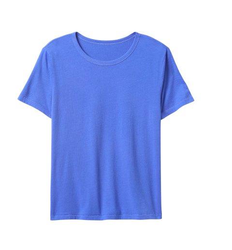 blue t-shirt