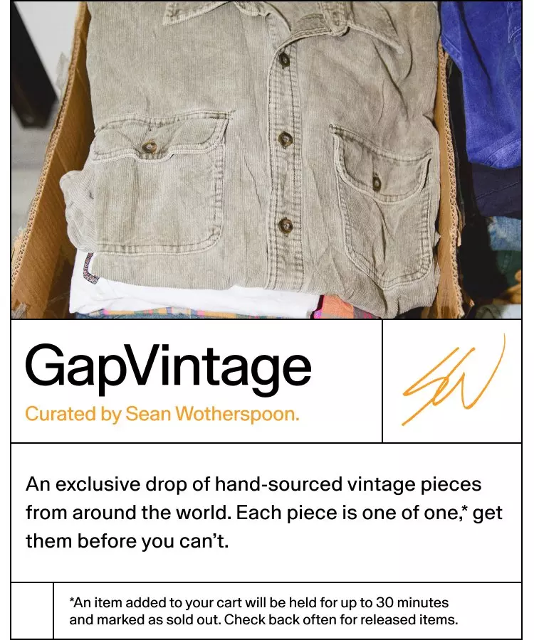 GapVintage Curated by Sean Wotherspoon | Gap