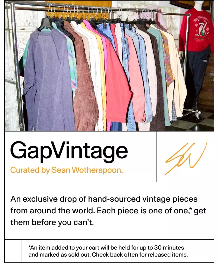 GapVintage Curated by Sean Wotherspoon | Gap