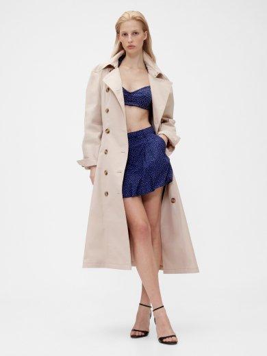 Twill Tailored Trench Coat 