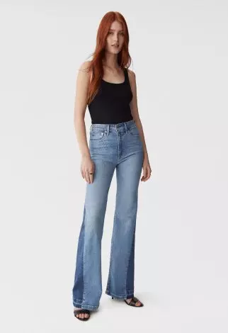 Jean gap bootcut femme sale