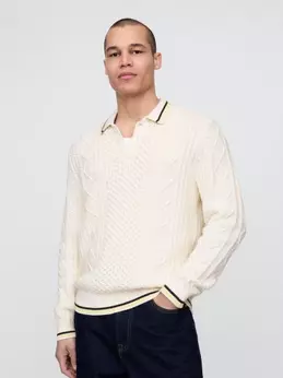 Cable-Knit Sweater