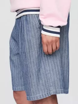 Pleated Baggy Shorts alt